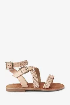 Кожаные сандалии Next, розовый