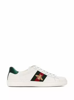 Кожаные кеды Ace Gucci