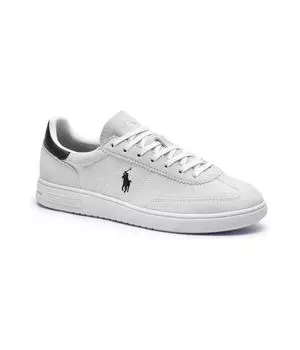 Кожаные кеды Бедфорд Polo Ralph Lauren, белый