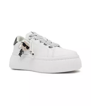 Кожаные кеды creeper lo karl nft Karl Lagerfeld, белый