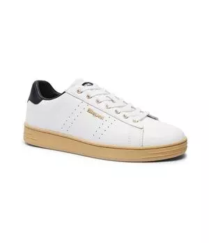 Кожаные кеды грант01 Blauer, белый