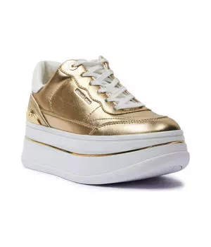 Кожаные кеды hayes Michael Kors, золотой