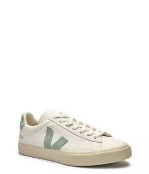 Кожаные кеды кампо Veja, бежевый