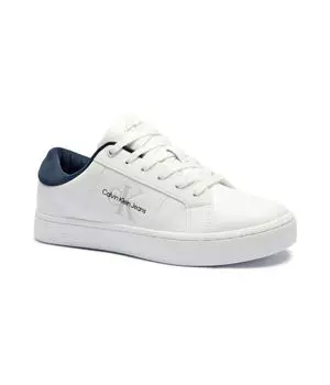 Кожаные кеды классические cupsole Calvin Klein Jeans, белый