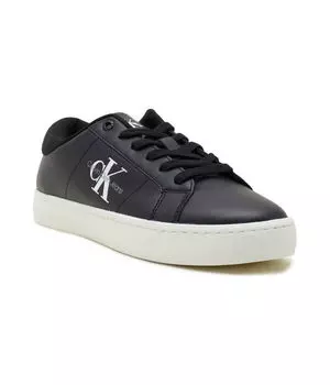 Кожаные кеды классические cupsole Calvin Klein Jeans, черный