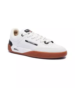Кожаные кеды ps 150-sk-ltl Polo Ralph Lauren, белый