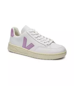 Кожаные кеды v-12 Veja, белый