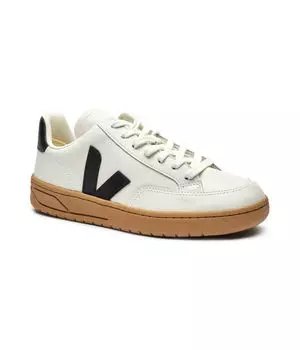 Кожаные кеды v-12 Veja, белый