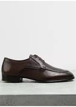Кожаные коричневые мужские классические туфли Fabrika
