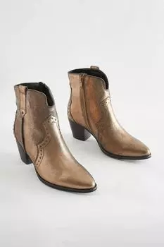 Кожаные ковбойские сапоги Forever Comfort Next