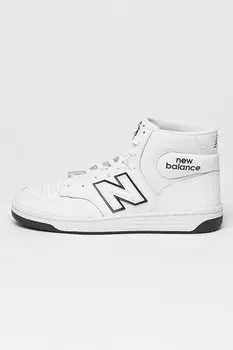 Кожаные кроссовки 480 с логотипом New Balance, белый