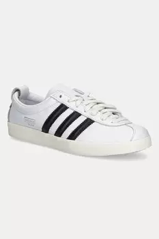 Кожаные кроссовки Adidas Blanc Adidas Originals, белый