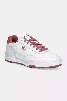 Кожаные кроссовки adidas Originals Court Super, белый