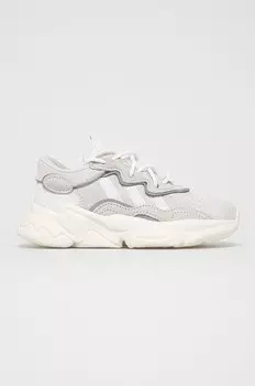 Кожаные кроссовки adidas Originals OZWEEGO, серый