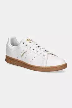 Кожаные кроссовки Adidas Originals Stan Smith, белый/коричневый
