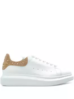 Кожаные кроссовки Alexander McQueen, белый