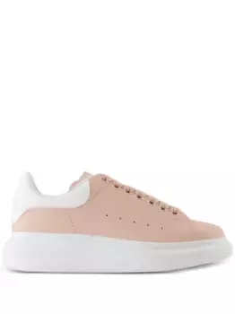 Кожаные кроссовки Alexander McQueen, розовый