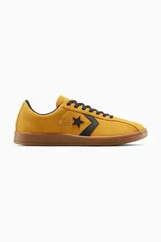 Кожаные кроссовки All Star Classic Trainer Converse, желтый