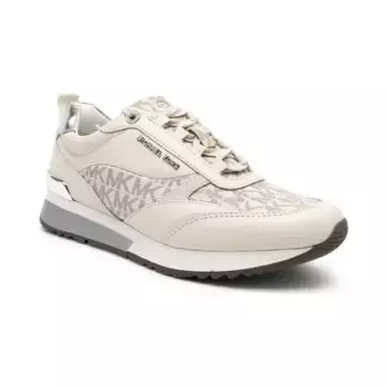 Кожаные кроссовки Allie Michael Kors, бежевый