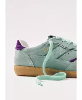 Кожаные кроссовки Alohas, зеленый