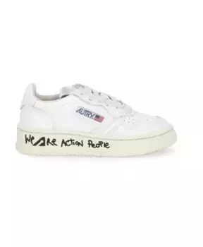 Кожаные кроссовки Autry, белый