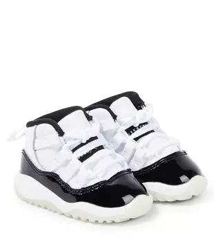 Кожаные кроссовки Baby Air Jordan 11 Nike, мультиколор