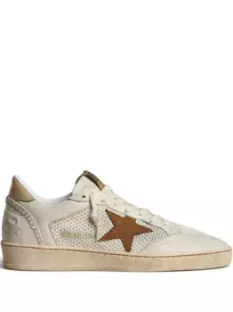 Кожаные кроссовки Ball Star GOLDEN GOOSE, нейтральный
