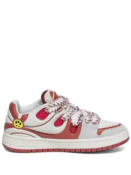 Кожаные кроссовки BARROW Ollie, белый