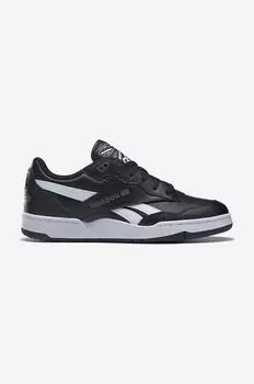 Кожаные кроссовки BB 4000 II Reebok, черный