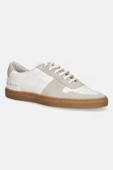 Кожаные кроссовки Bball Duo Slim Common Projects, бежевый