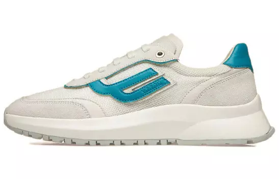 Кожаные кроссовки Белые Bally