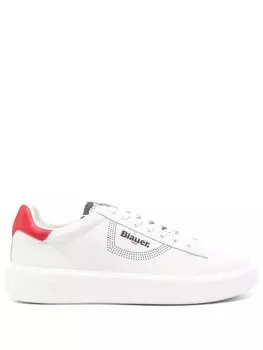 Кожаные кроссовки Blauer, белый