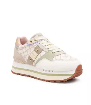 Кожаные кроссовки BLAUER, бежевый