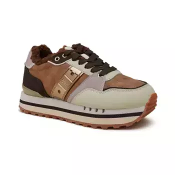 Кожаные кроссовки Blauer, коричневый