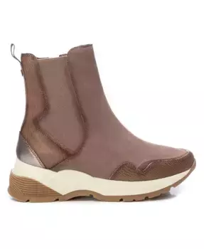 Кожаные кроссовки-ботинки Carmela Collection от Xti, коричневый/бежевый