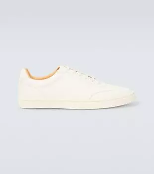 Кожаные кроссовки Brunello Cucinelli, белый