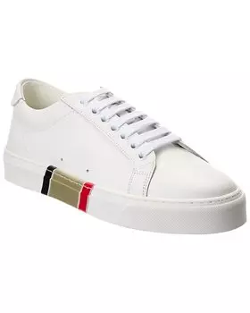 Кожаные кроссовки Burberry, белый