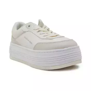 Кожаные кроссовки Calvin Klein, бежевый