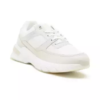 Кожаные кроссовки Calvin Klein, бежевый