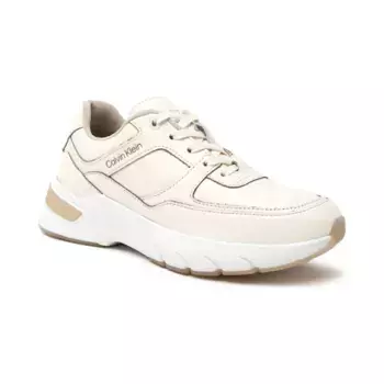 Кожаные кроссовки Calvin Klein, бежевый