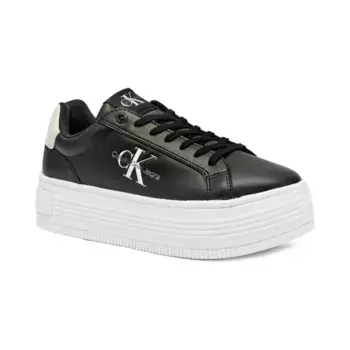 Кожаные кроссовки Calvin Klein, черный