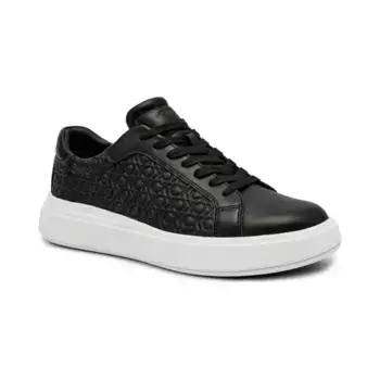 Кожаные кроссовки Calvin Klein, черный