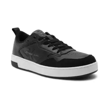 Кожаные кроссовки Calvin Klein, черный