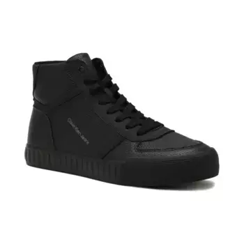 Кожаные кроссовки Calvin Klein, черный