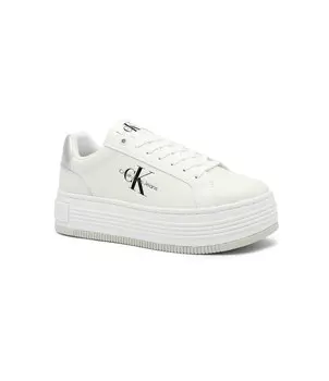 Кожаные кроссовки CALVIN KLEIN JEANS, белый