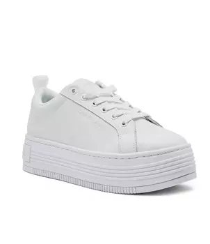 Кожаные кроссовки CALVIN KLEIN JEANS, белый