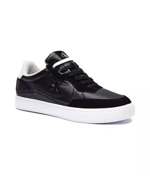 Кожаные кроссовки Calvin Klein Jeans, черный