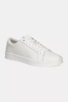 Кожаные кроссовки Calvin Klein LOW TOP LACE UP, белый