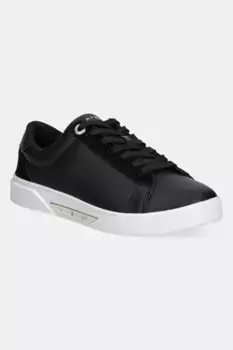 Кожаные кроссовки CHIC COURT SNEAKER Tommy Hilfiger, черный