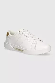 Кожаные кроссовки CHIC PANEL COURT SNEAKER Tommy Hilfiger, белый